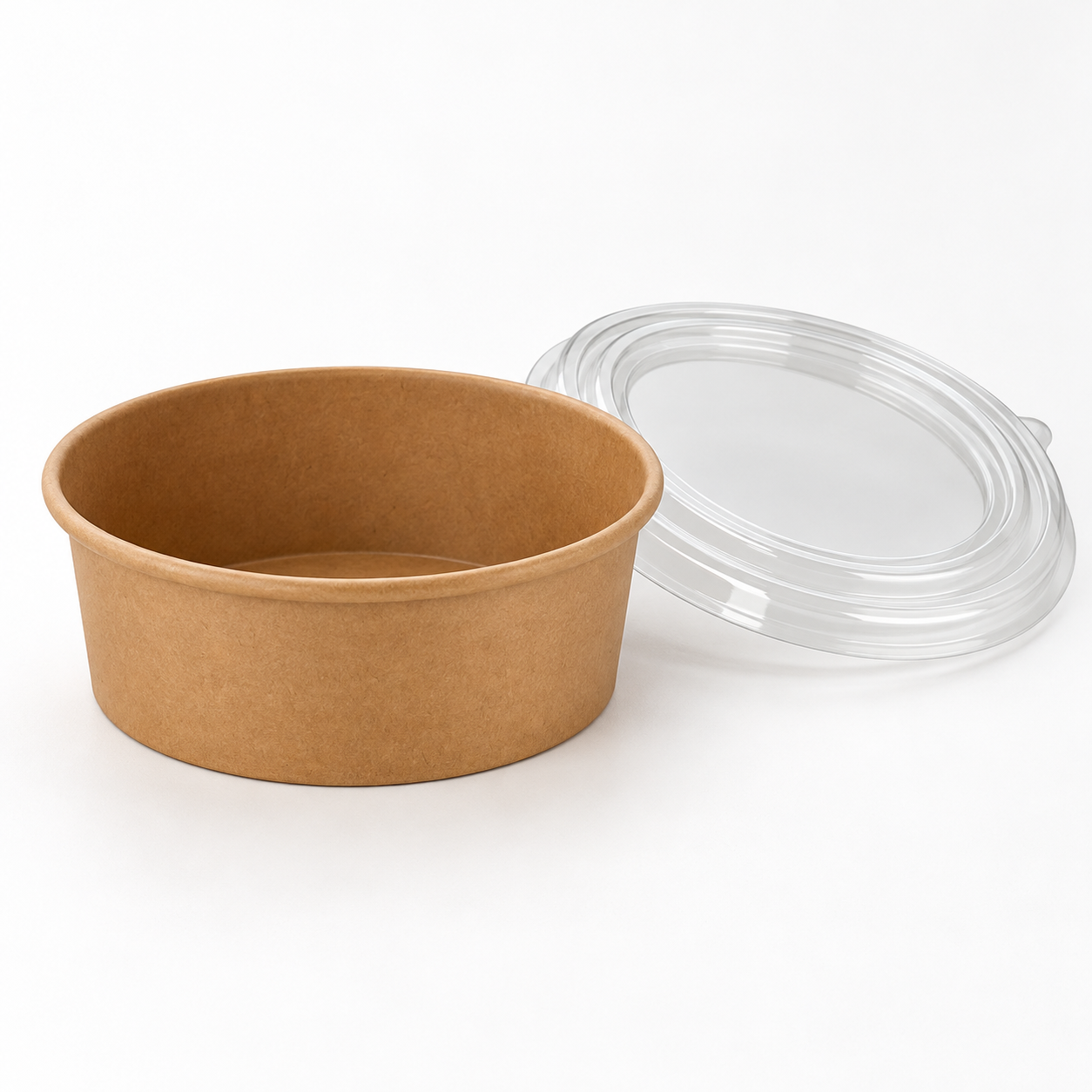 BOWL KRAFT 1000 ML CON TAPA ( 300 UXC)