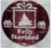 STICKERS FELIZ NAVIDAD ROJO