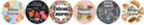 STICKERS DELICIAS CASERAS MIX