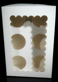 Caja 6 cupcakes div