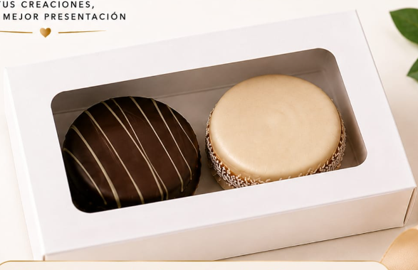 Caja alfajor 2 unidades