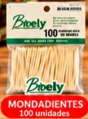 MONDADIENTES BOLSA 100 UNIDADES