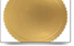 DISCO ONDULADO ORO 25CM 2MM25cm
