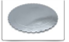 DISCO ONDULADO PLATA 30CM 2MM30cm