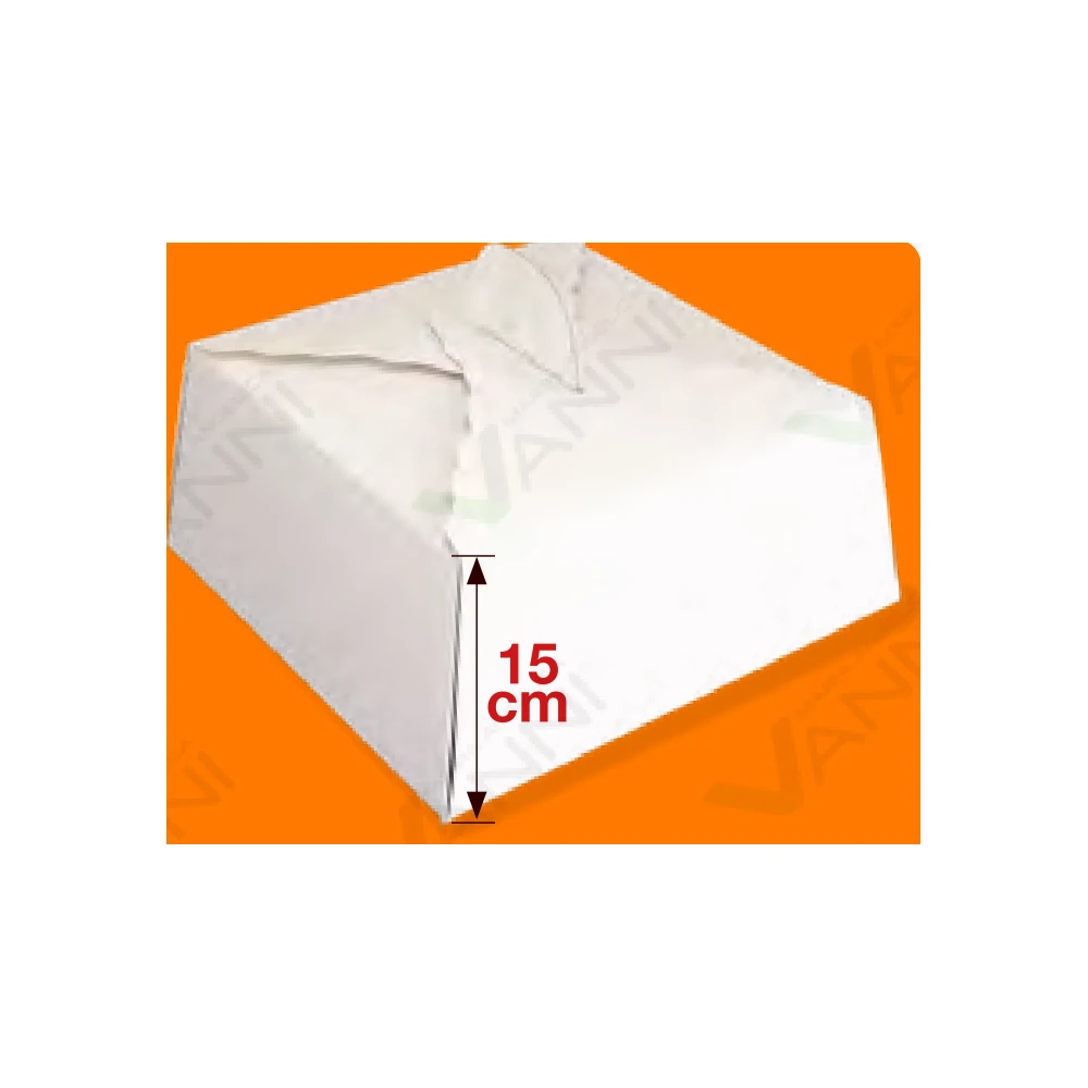 CAJA TORTA GRANDE BLANCA ALTA